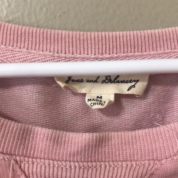 Love & Delancey Pink Short Sleeve Button Top - Picture 2 of 6